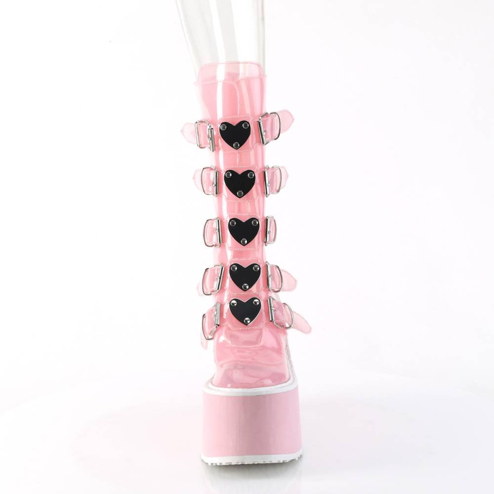 DemoniaCult - SWING230C Plattformstiefel - Rosa Product image